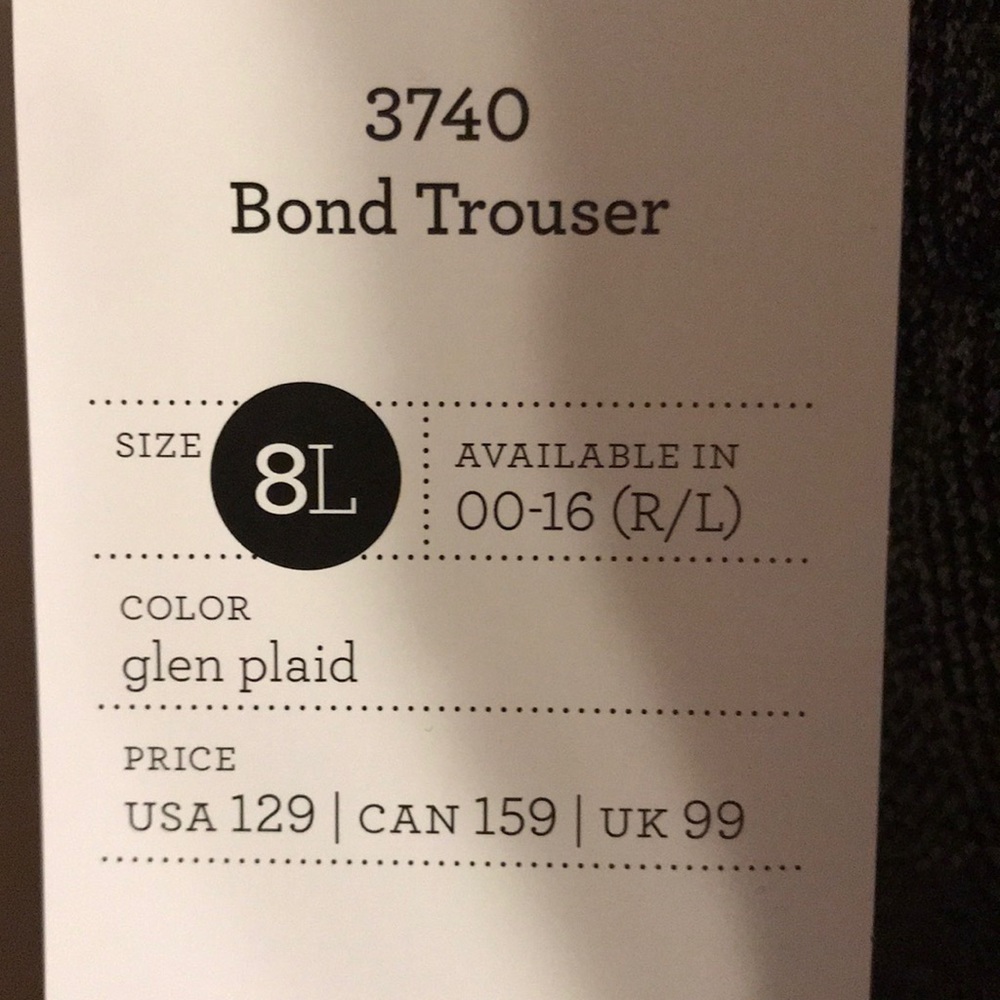 Bond Trouser - Picture 3 of 4